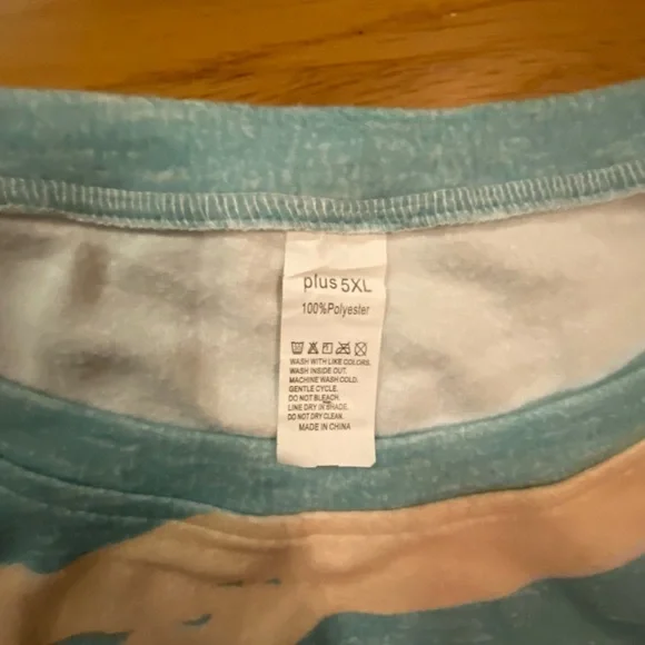 Cowboy Graphic T-Shirt - Blue and Orange - Picture 5 of 5